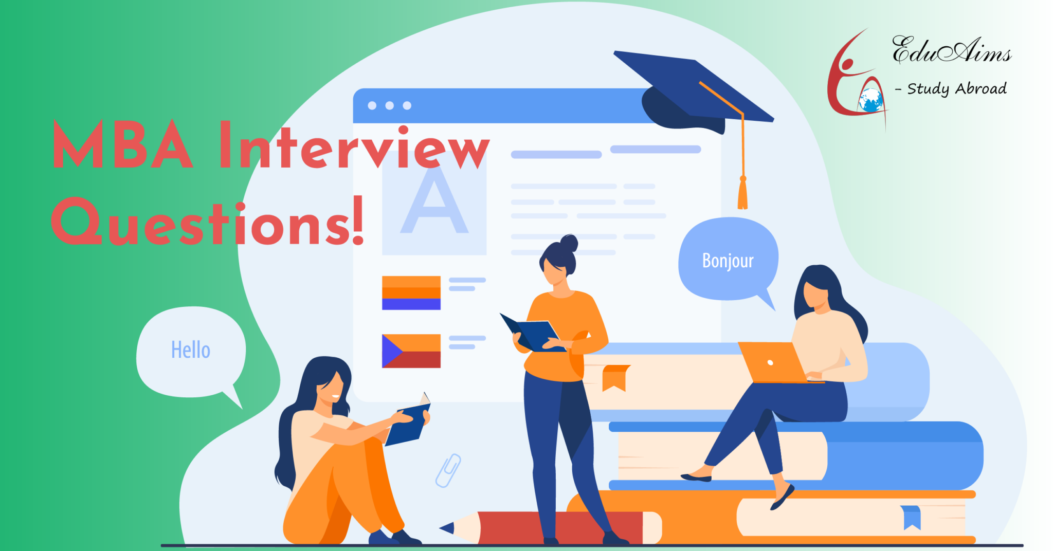 Logo Cover 16to30 08 EduAims MBA interview questions and answers for freshers