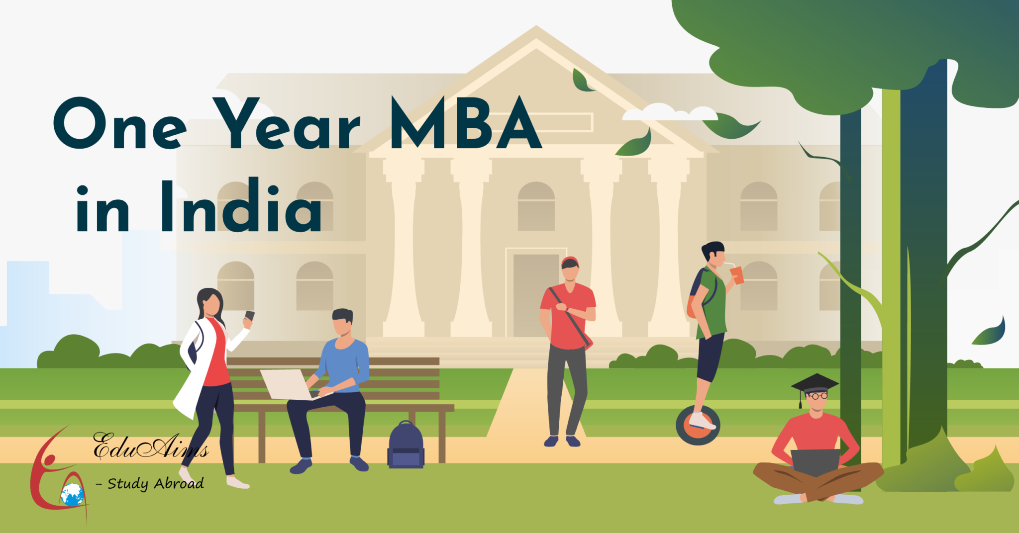 Logo Cover 16to30 13 EduAims One Year MBA in India