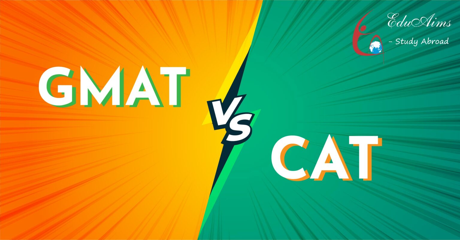 Eduaims Home new 13 EduAims GMAT vs CAT, comparison between them